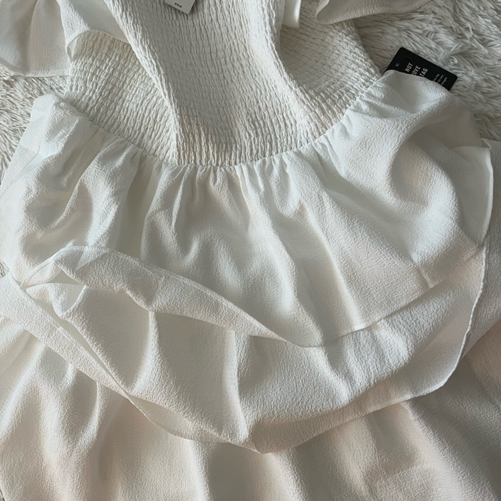 Express white mid dress - Picture 2 of 12